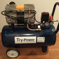 イリイ　TRYPOWER 静音　コンプレッサー　TR-302　ジャンク