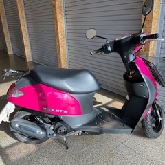 美車！　Suzuki Let's 走行765km 完全屋根下保管車(雨天未使用)の画像