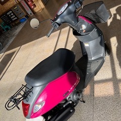 美車！　Suzuki Let's 走行765km 完全屋根下保管車(雨天未使用)の画像