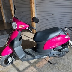 美車！　Suzuki Let's 走行765km 完全屋根下保管車(雨天未使用)の画像