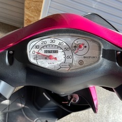 美車！　Suzuki Let's 走行765km 完全屋根下保管車(雨天未使用)の画像