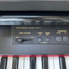 電子ピアノ　PCM DIGAL PIANO PX111　の画像