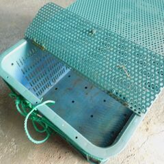 【JM375】 釣り 籠 つりかご スカリ コンテナの画像
