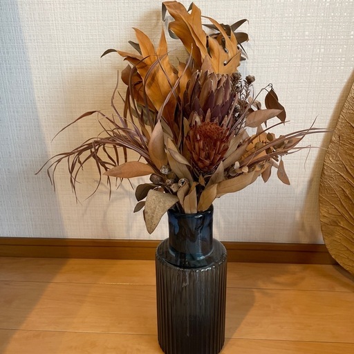 ドライフラワー　花瓶　セット売り
