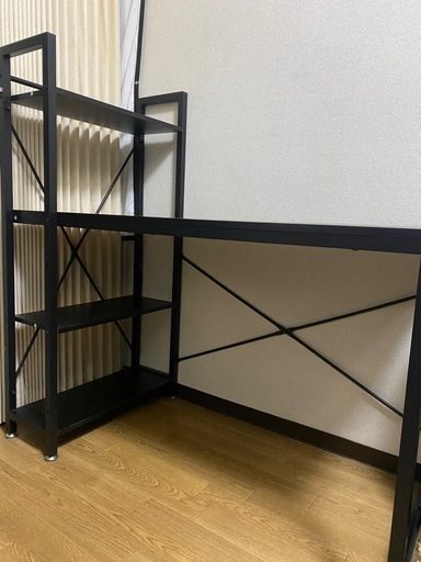 黒い机16日まで売ります