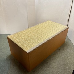 ① 【美品】ニトリ 120 い草畳ユニットボックス 収納家具　ソ...
