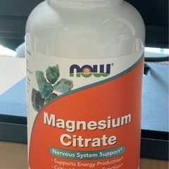 未開封 Now Foods クエン酸 マグネシウム サプリ 240粒の画像