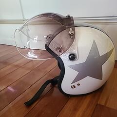 受付終了ジェットヘルメット(風防付)の画像