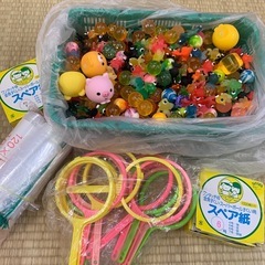【セット】金魚すくい/スーパーボールすくい