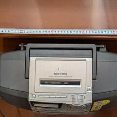 【ジャンク】CD, MD,ラジカセの画像