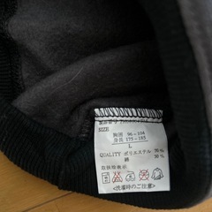 未使用トレーナーサイズ Lの画像