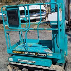 鹿児島発　デンヨー 高所作業車 HW-380ICの画像