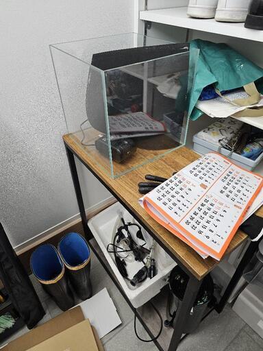 ADAキューブガーデン30cm水槽台60センチエーハイム外部