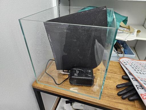 ADAキューブガーデン水槽 60cm新品（濾過装置エーハイム中古品