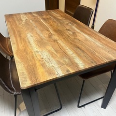 【2/27までの引取限定】　ウンコちゃんの家具　ダイニングテーブ...