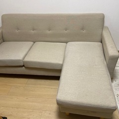 中古】新座駅の3人掛けソファを格安/激安/無料であげます・譲り