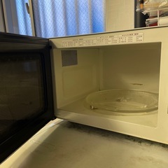 電子レンジ レトロ ジャンクの画像