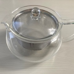 ガラス製　ティーポット
