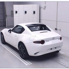 マツダ　ND ロードスター　RF ホワイト　6MT 車検9年3月の画像