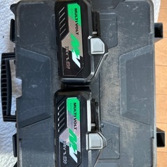 ハイコーキ 36vバッテリー2個➕充電器の画像