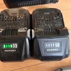ハイコーキ 36vバッテリー2個➕充電器の画像