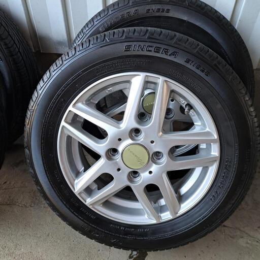 タイヤ付きアルミホイール　155  65  R 13