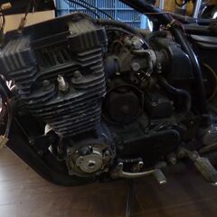 ヤマハ　XJ750D 書付フレーム　エンジンと足回りおまけの画像
