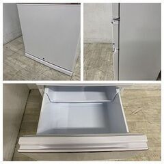 三菱電機/MITSUBISHI MR-CX27D-W 冷蔵庫 272L 右開き 3ドア 自動製氷 ジュエリーホワイト2019年製 中古家電 店頭引取歓迎 R9202の画像
