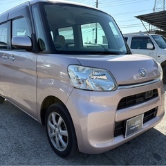 【支払総額17.8万円】4WD激安タントスマートアシスト車検令和9年2月 機関良好 パワスラ フルセグTV Bluetooth ETC の画像