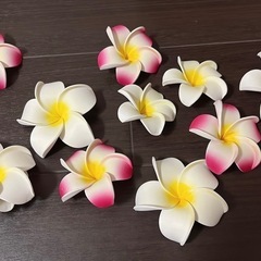 プルメリア　造花　まとめ売り　12個
