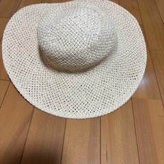 未使用！麦わら帽子！