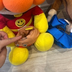 アンパンマン&ジョージぬいぐるみ　の画像