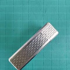Dupont デュポン ライン1 ショート ローラー式 ガスライター シルバー ライターの画像