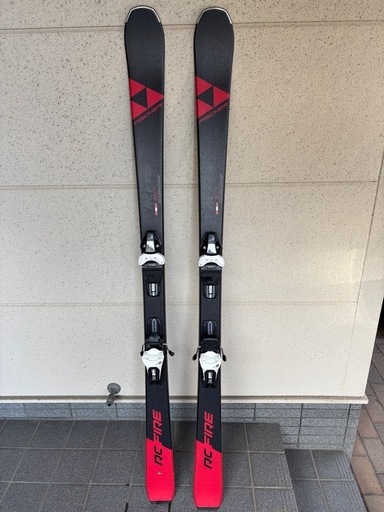 中古スキー板 FISCHER RC FIRE 160 ロッカー