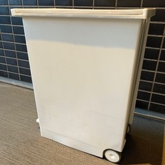 KEYUCA 両開きダストボックス L（27L）　ゴミ箱