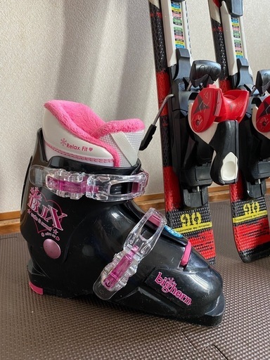 Atomic 子ども用 スキー 130cm ブーツ 22cm セット Kids Boots