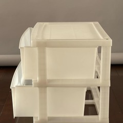 収納ケース・衣装ケース　2段のもの3個の画像