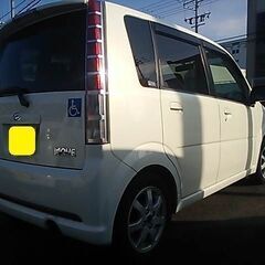 ☆車検２年付き☆H17 ムーブカスタム　125300キロ　キーレス　ＣＤデッキ 　電動格納ウィンカーミラー　１４インチアルミの画像