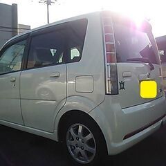 ☆車検２年付き☆H17 ムーブカスタム　125300キロ　キーレス　ＣＤデッキ 　電動格納ウィンカーミラー　１４インチアルミの画像