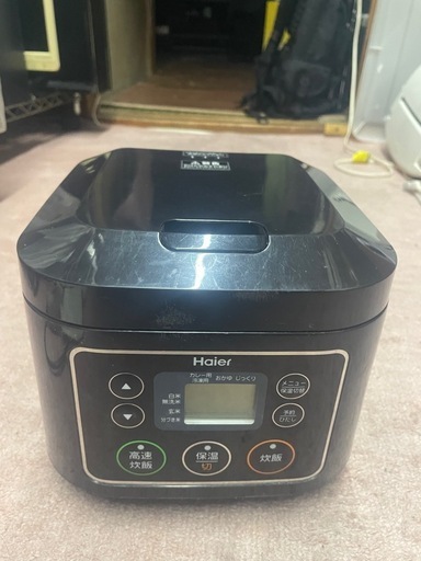ハイアール　炊飯器　3合　JJ-M30B
