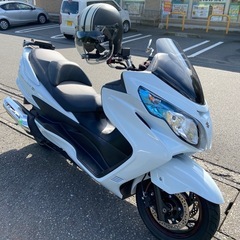 交換可超美品スカイウェイブ400、スクーター、バイク の画像