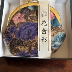布がま口財布