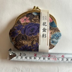 布がま口財布の画像