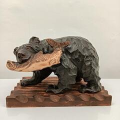 木彫り 熊 置物 北海道 お土産