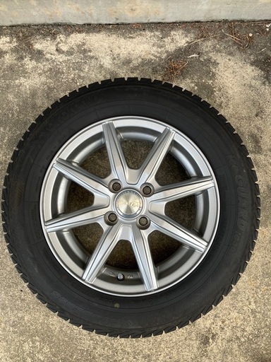 スタッドレスタイヤ165/70R14 ホイール付き4本セット ヨコハマ　アイスガード　IG30