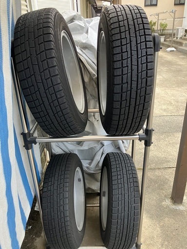 スタッドレスタイヤ165/70R14 ホイール付き4本セット ヨコハマ　アイスガード　IG30