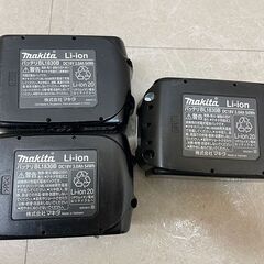 3個セット makita マキタ BL1830B  18V 3.0Ah リチウムイオン バッテリ 工具 パーツ (D6248ayxY)の画像