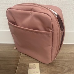 無印良品　メイクポーチ　ピンク