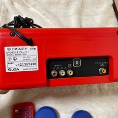 ディズニー　DVDプレーヤー　の画像