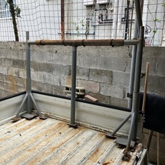 取引中！　軽トラ　荷台パイプフレーム　値下げ！の画像